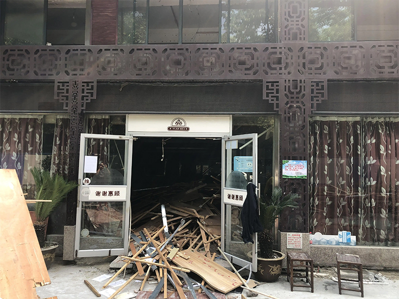 扬州店铺拆除